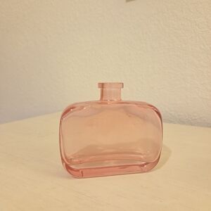 Pink Glass Perfume Bottle